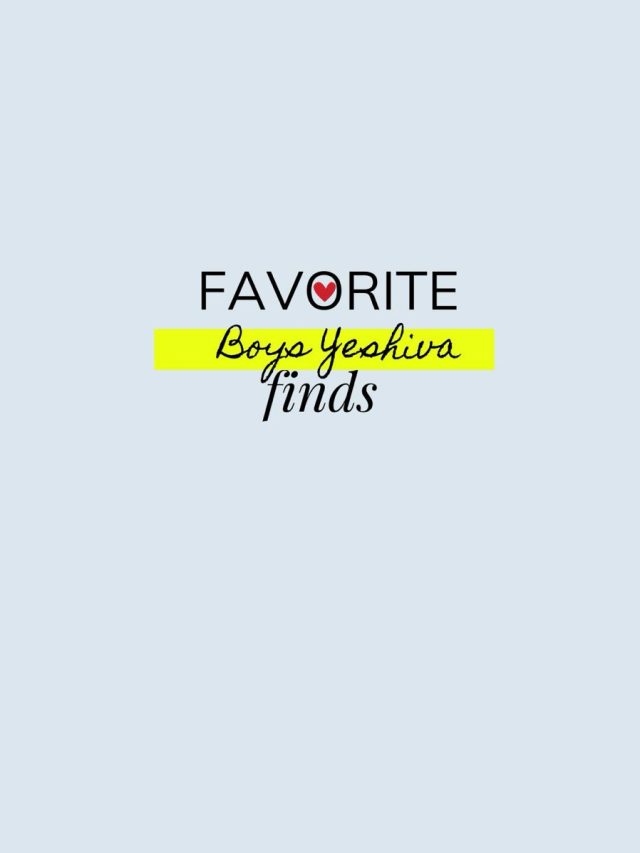 Boys Yeshiva finds
