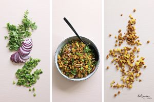 Cauliflower and Parsley Salad with Crunchy Chickpeas