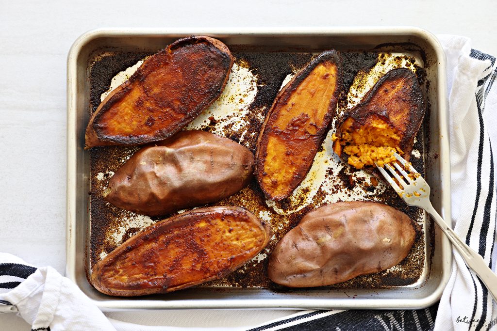 Oven Roasted Sweet Potatoes