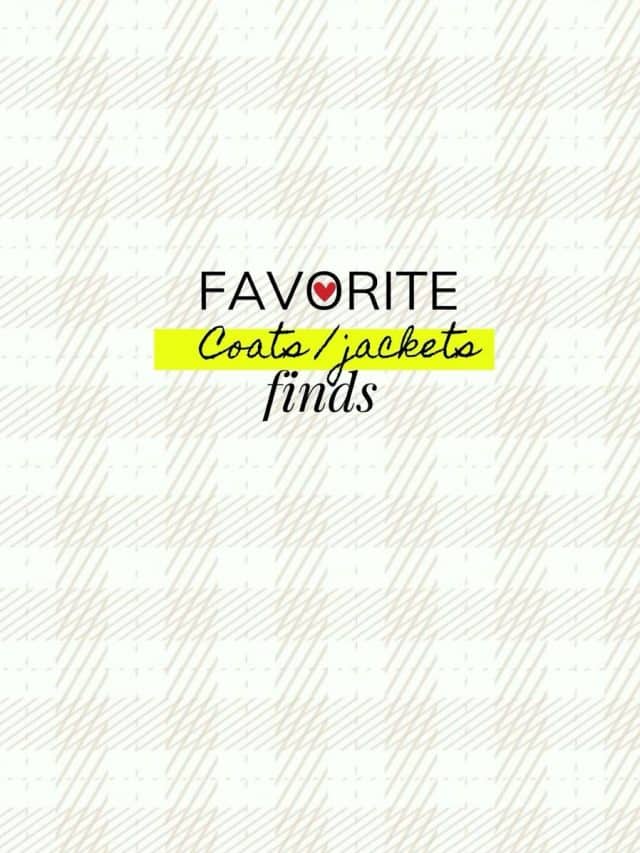 Coats / jackets finds